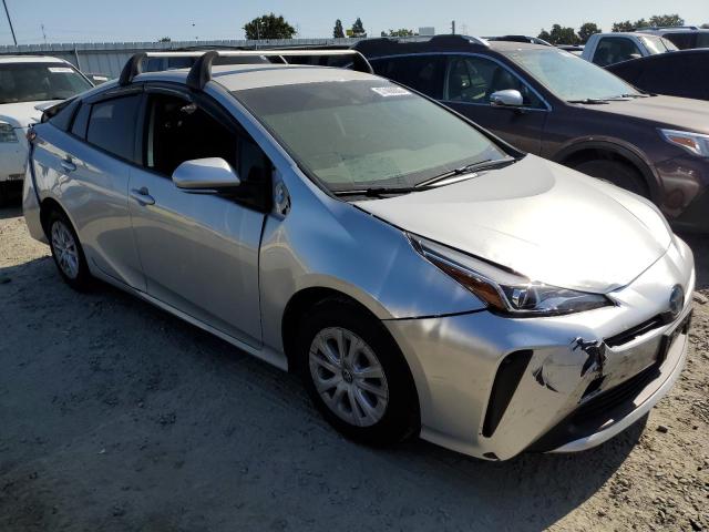 JTDKAMFU3N3167482 - 2022 TOYOTA PRIUS NIGHT SHADE SILVER photo 4