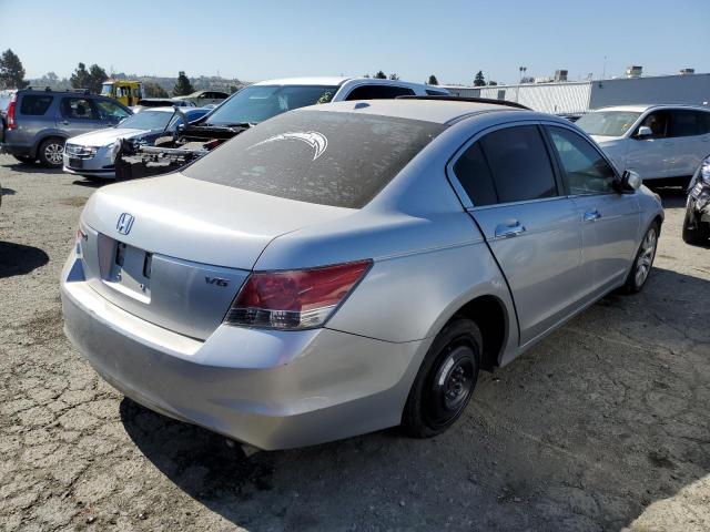 1HGCP36888A073471 - 2008 HONDA ACCORD EXL SILVER photo 3