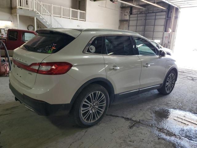 2LMTJ8LR2GBL66568 - 2016 LINCOLN MKX RESERVE WHITE photo 3