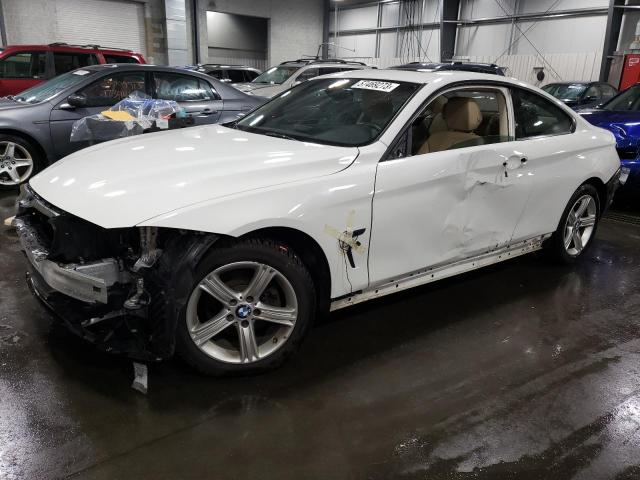 WBA3N9C5XEF722216 - 2014 BMW 428 XI WHITE photo 1