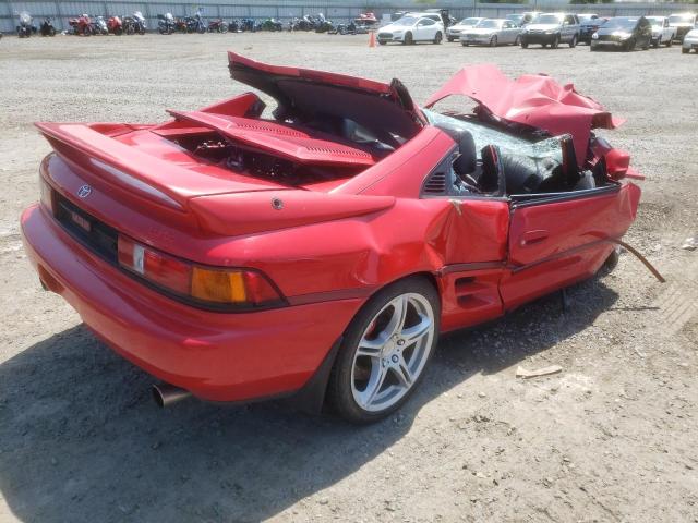 JT2SW22N2P0083736 - 1993 TOYOTA MR2 SPORT ROOF RED photo 3