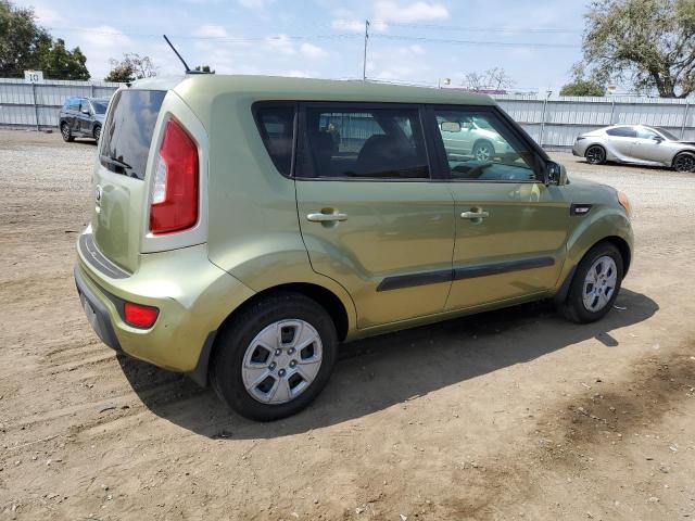 KNDJT2A5XD7603083 - 2013 KIA SOUL GREEN photo 3