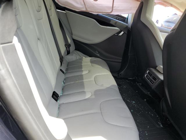 5YJSA1H10EFP44070 - 2014 TESLA MODEL S Կապույտ լուսանկար 10