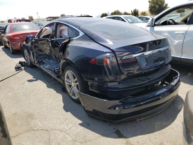 5YJSA1H10EFP44070 - 2014 TESLA MODEL S Կապույտ լուսանկար 2