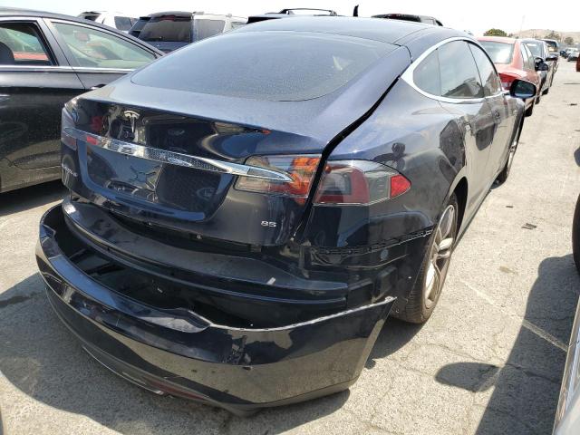 5YJSA1H10EFP44070 - 2014 TESLA MODEL S Կապույտ լուսանկար 3