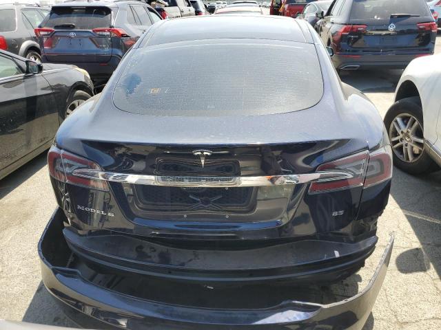 5YJSA1H10EFP44070 - 2014 TESLA MODEL S Կապույտ լուսանկար 6