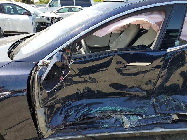 5YJSA1H10EFP44070 - 2014 TESLA MODEL S Կապույտ լուսանկար 7