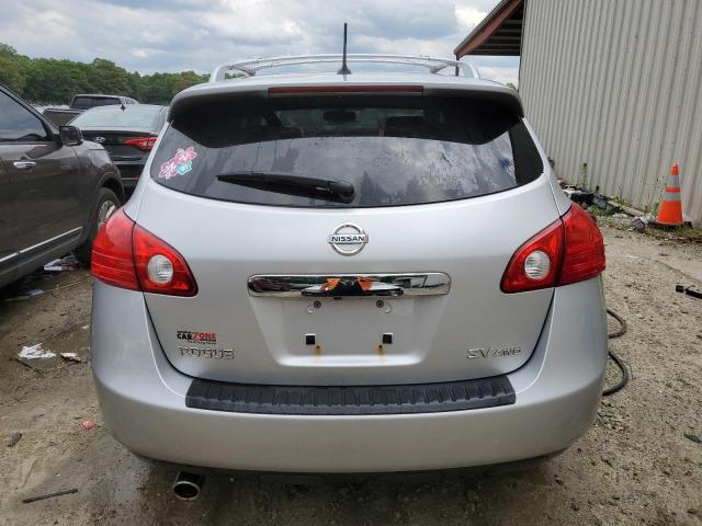 JN8AS5MV4CW706539 - 2012 NISSAN ROGUE S SILVER photo 6