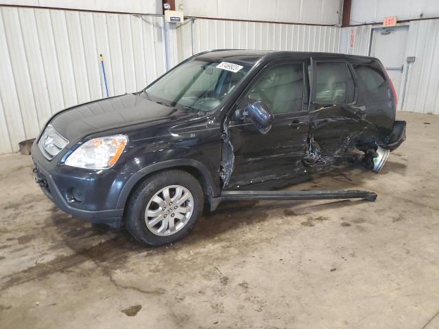 SHSRD78976U446608 - 2006 HONDA CR-V SE BLACK photo 1