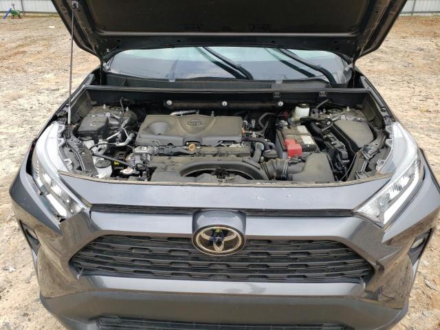 2T3C1RFV5MC087088 - 2021 TOYOTA RAV4 XLE PREMIUM GRAY photo 12