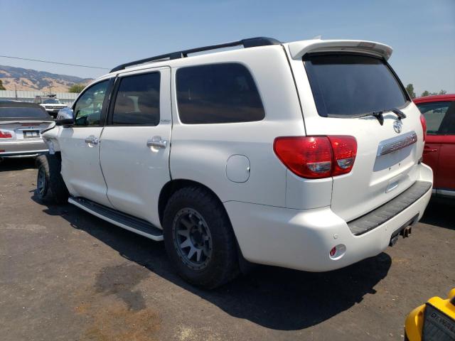 5TDDY5G1XBS049843 - 2011 TOYOTA SEQUOIA PLATINUM WHITE photo 2