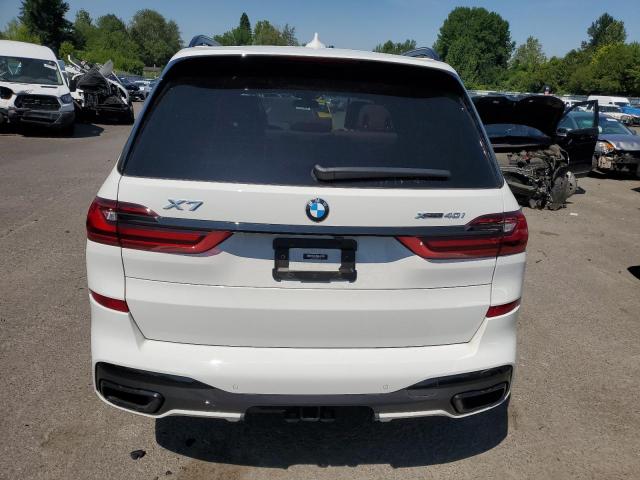 5UXCW2C06N9L76139 - 2022 BMW X7 XDRIVE40I WHITE photo 6