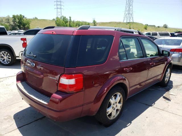 1FMDK06166GA47699 - 2006 FORD FREESTYLE LIMITED MAROON photo 3