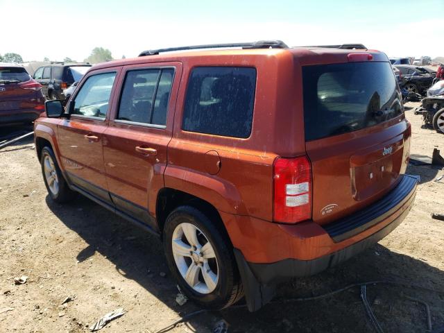 1C4NJPFA2CD567951 - 2012 JEEP PATRIOT LATITUDE ORANGE photo 2