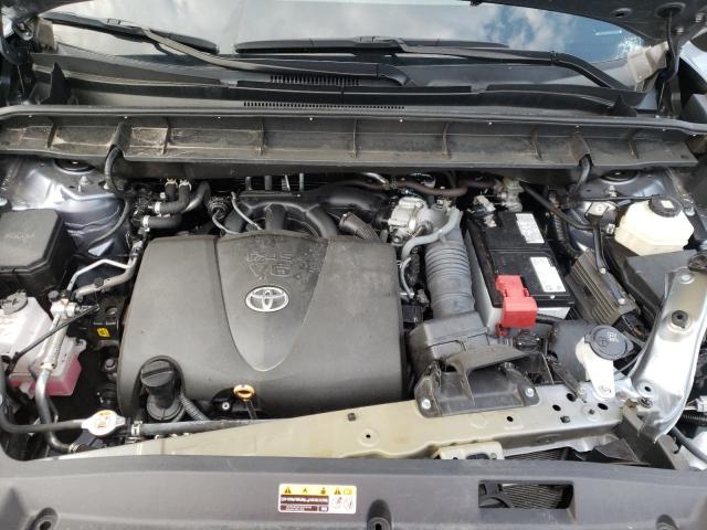 5TDGZRAH9MS085467 - 2021 TOYOTA HIGHLANDER XLE Mavi foto 12