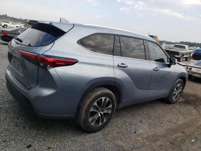 5TDGZRAH9MS085467 - 2021 TOYOTA HIGHLANDER XLE Mavi foto 3