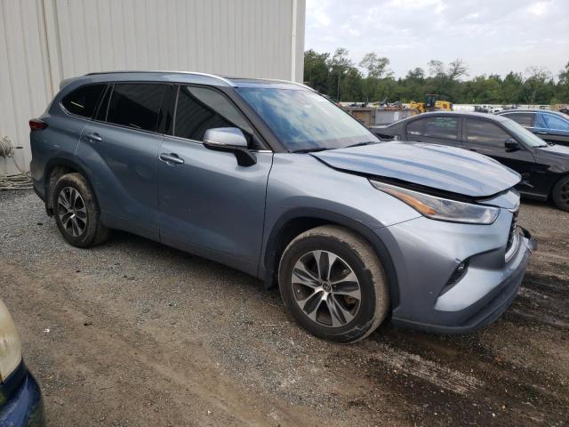 5TDGZRAH9MS085467 - 2021 TOYOTA HIGHLANDER XLE Mavi foto 4