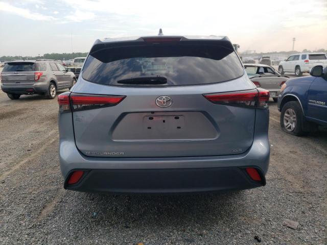 5TDGZRAH9MS085467 - 2021 TOYOTA HIGHLANDER XLE Mavi foto 6