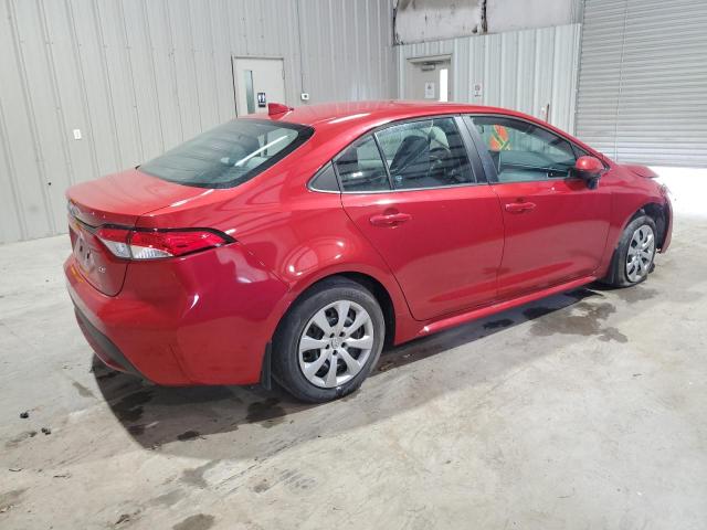 5YFEPMAE4MP257144 - 2021 TOYOTA COROLLA LE Rot Foto 3