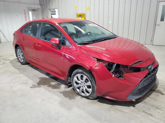 5YFEPMAE4MP257144 - 2021 TOYOTA COROLLA LE Rot Foto 4