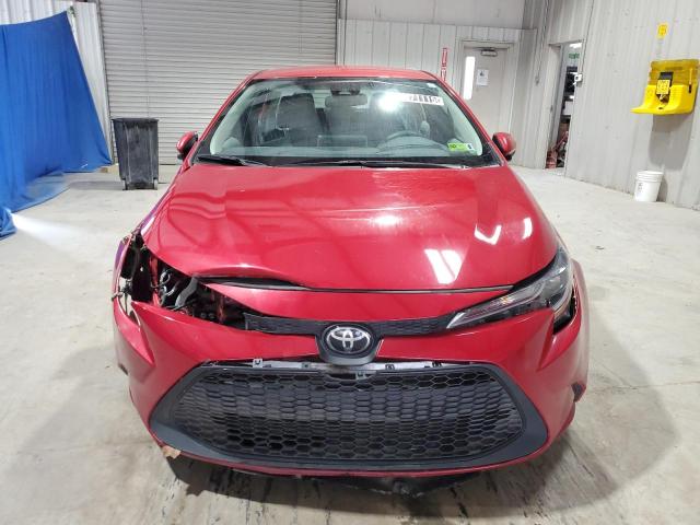 5YFEPMAE4MP257144 - 2021 TOYOTA COROLLA LE Rot Foto 5