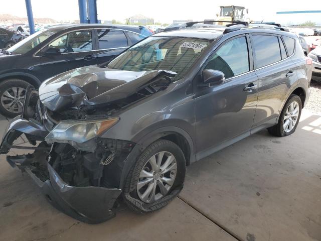 2T3YFREV7DW015834 - 2013 TOYOTA RAV4 LIMITED GRAY photo 1