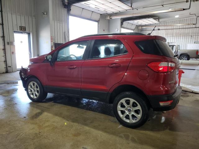 MAJ6S3GL3LC387254 - 2020 FORD ECOSPORT SE 勃艮第红 照片 2