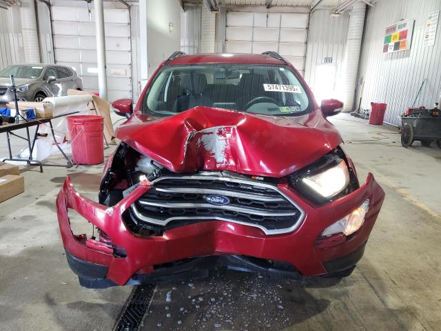 MAJ6S3GL3LC387254 - 2020 FORD ECOSPORT SE 勃艮第红 照片 5