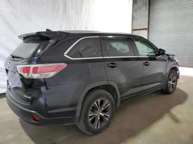 5TDJKRFH4GS314144 - 2016 TOYOTA HIGHLANDER XLE Qara foto 3