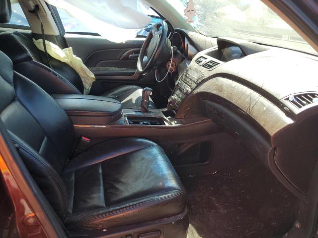 2HNYD2H69BH004116 - 2011 ACURA MDX TECHNOLOGY BURGUNDY photo 7