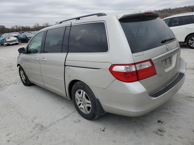 5FNRL38766B432622 - 2006 HONDA ODYSSEY EXL SILVER photo 2