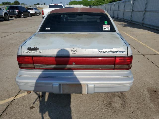 1C3AA3639RF311137 - 1994 CHRYSLER LEBARON LE A-BODY SILVER photo 6