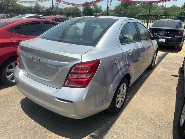 1G1JB5SH5H4160385 - 2017 CHEVROLET SONIC LS 银色 照片 4