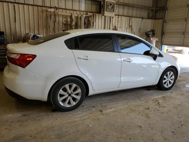 KNADN4A39C6047951 - 2012 KIA RIO EX WHITE photo 3