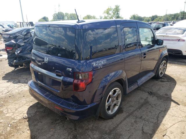 5J6YH1H99AL004742 - 2010 HONDA ELEMENT SC BLUE photo 4