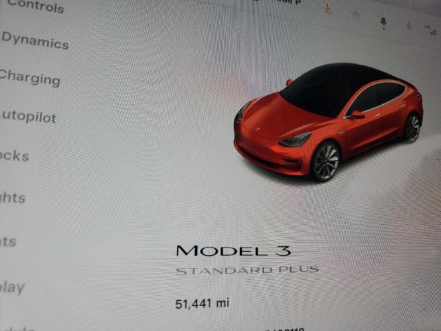 5YJ3E1EA1KF402118 - 2019 TESLA MODEL 3 Qırmızı foto 9