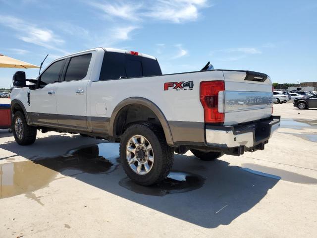 1FT7W2BT4JEB69748 - 2018 FORD F250 SUPER DUTY WHITE photo 2