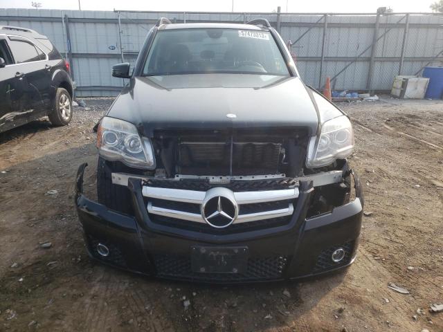 WDCGG8HB8CF930321 - 2012 MERCEDES-BENZ GLK 350 4MATIC BLACK photo 5