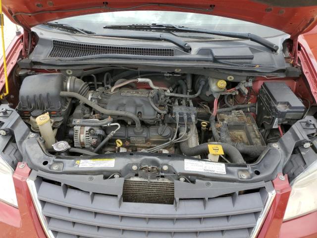 2A8HR44H88R670440 - 2008 CHRYSLER TOWN & COU LX RED photo 12