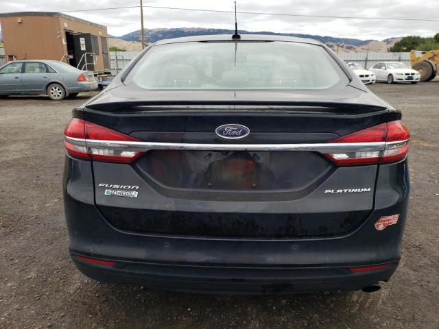 3FA6P0SU3HR294940 - 2017 FORD FUSION TITANIUM PHEV BLACK photo 6