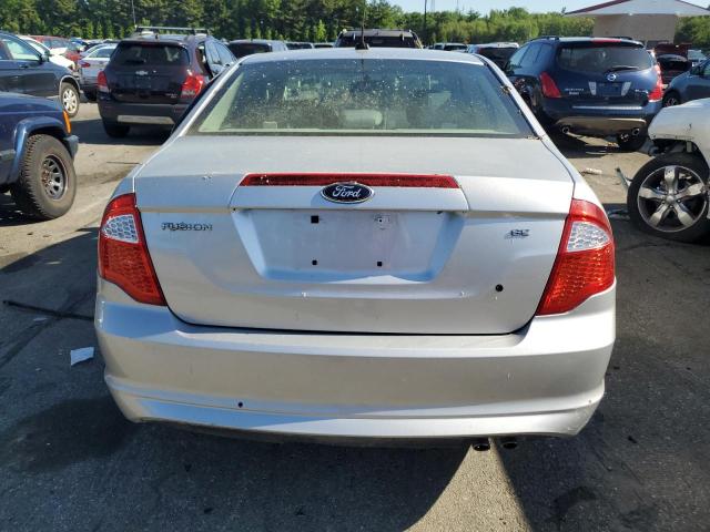 3FAHP0HA4CR318757 - 2012 FORD FUSION SE SILVER photo 6