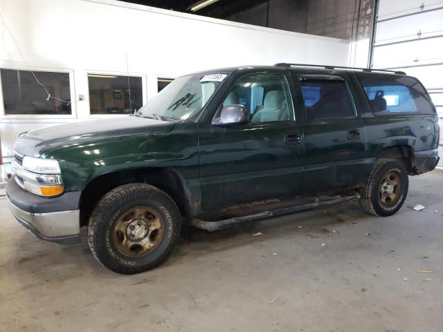 3GNEC16ZX3G281501 - 2003 CHEVROLET SUBURBAN C1500 GREEN photo 1