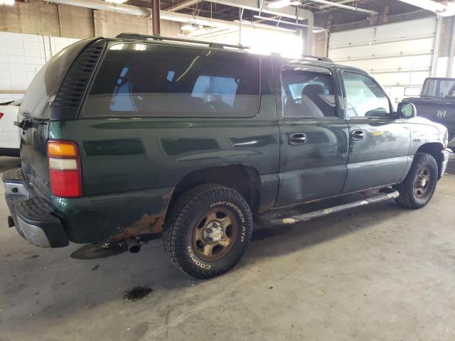 3GNEC16ZX3G281501 - 2003 CHEVROLET SUBURBAN C1500 GREEN photo 3