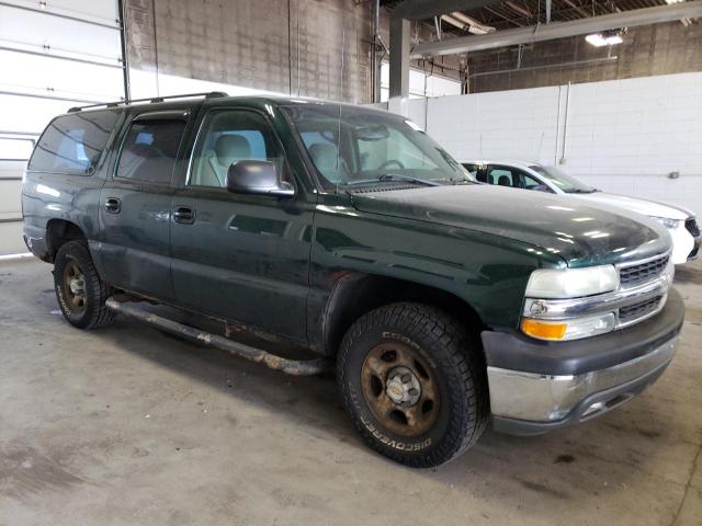 3GNEC16ZX3G281501 - 2003 CHEVROLET SUBURBAN C1500 GREEN photo 4