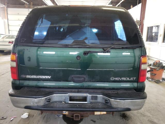 3GNEC16ZX3G281501 - 2003 CHEVROLET SUBURBAN C1500 GREEN photo 6