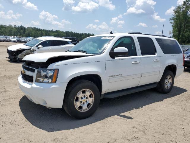 1GNSKJE32BR178350 - 2011 CHEVROLET SUBURBAN K1500 LT WHITE photo 1