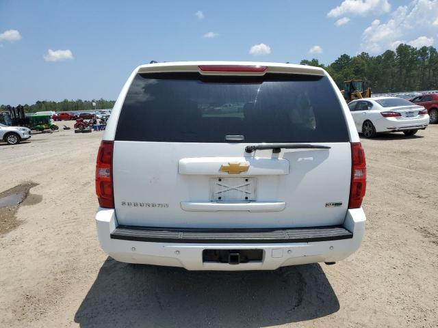 1GNSKJE32BR178350 - 2011 CHEVROLET SUBURBAN K1500 LT WHITE photo 6