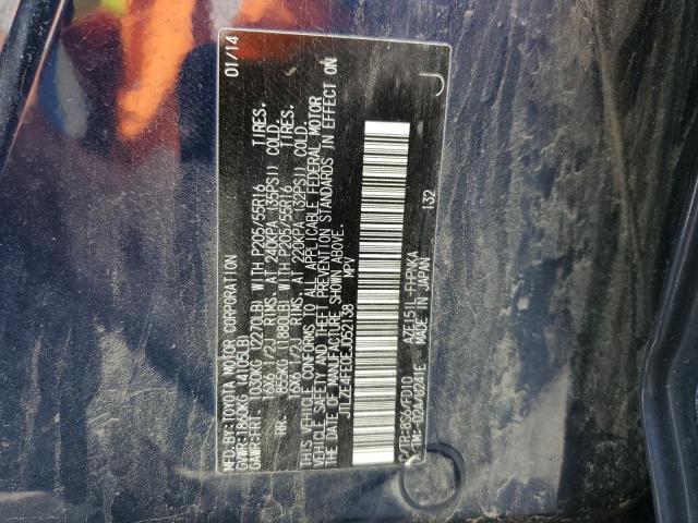 JTLZE4FE0EJ052138 - 2014 TOYOTA SCION XB 蓝色 照片 13