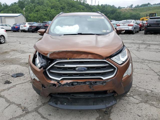 MAJ6S3GL9KC296777 - 2019 FORD ECOSPORT SE BROWN photo 5