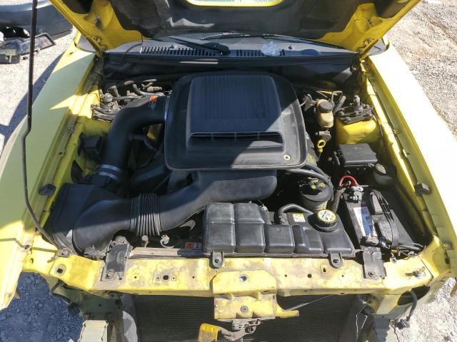 1FAFP42RX3F445989 - 2003 FORD MUSTANG MACH I YELLOW photo 11